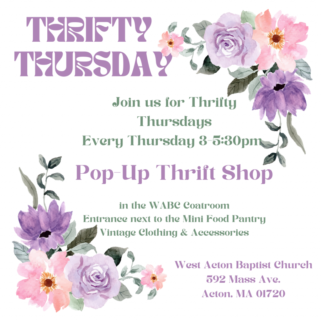 Thrifty Thursday